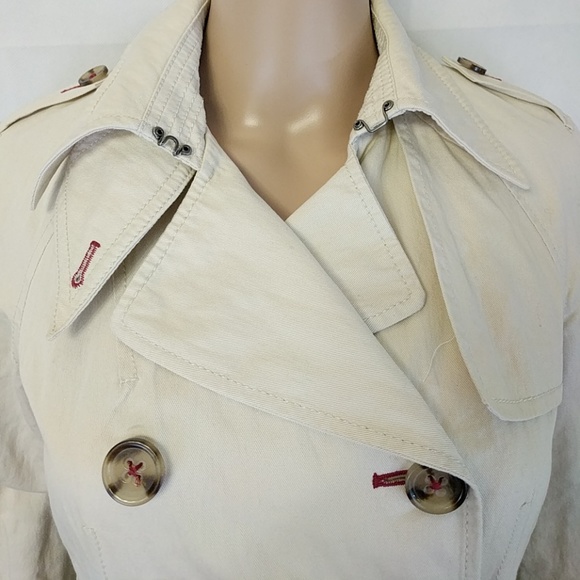 Banana Republic Double Breasted Trenchcoat XS P - Picture 2 of 8